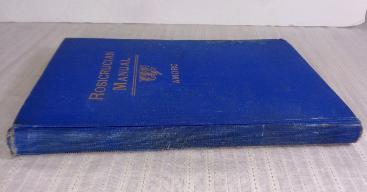 Rosicrucian Manual AMORC H. Spencer Lewis 1927 2nd Edition Hardcover