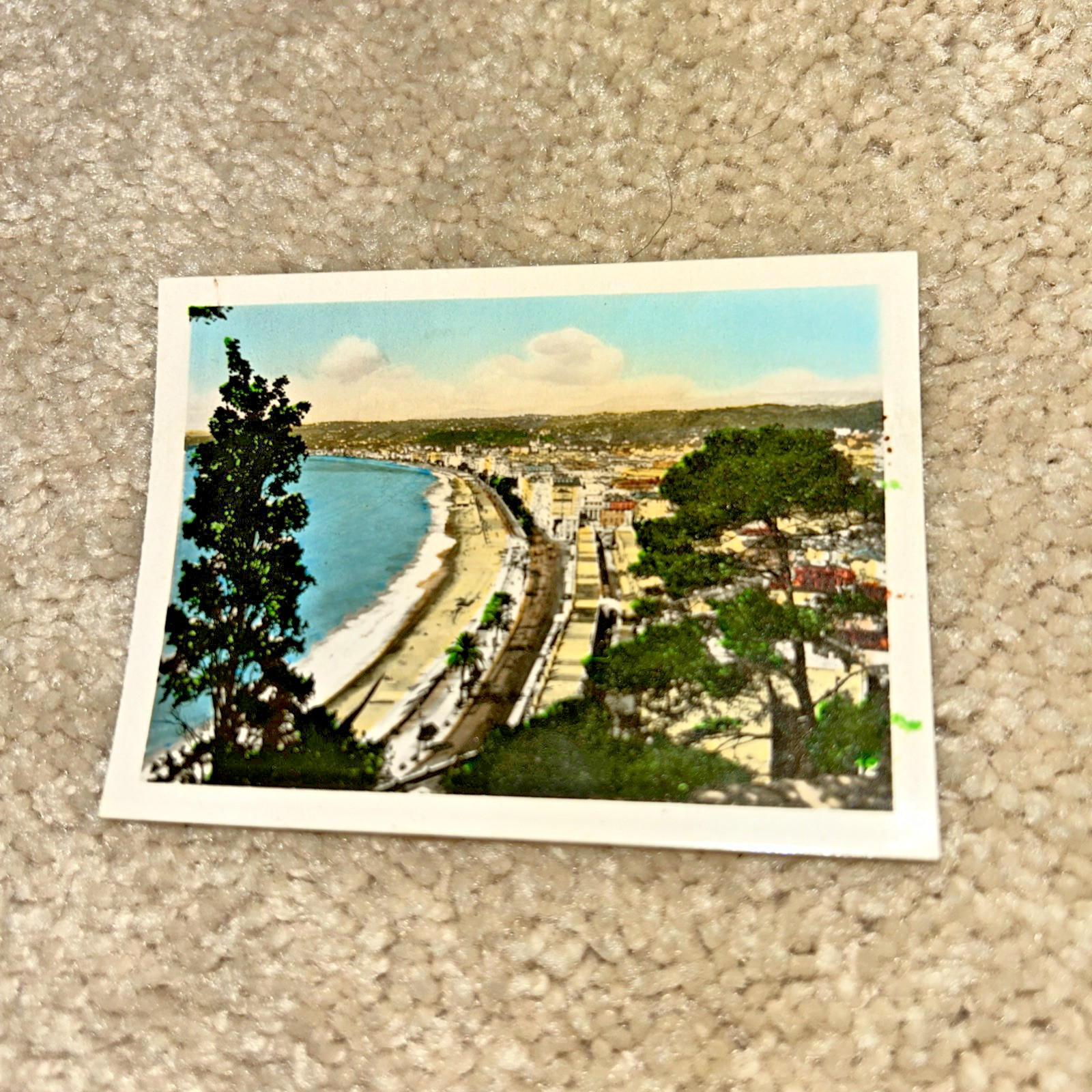 1920s NICE France 20 Photos En Couleurs. CLICHES RELLA – 20 Mini Color Photos