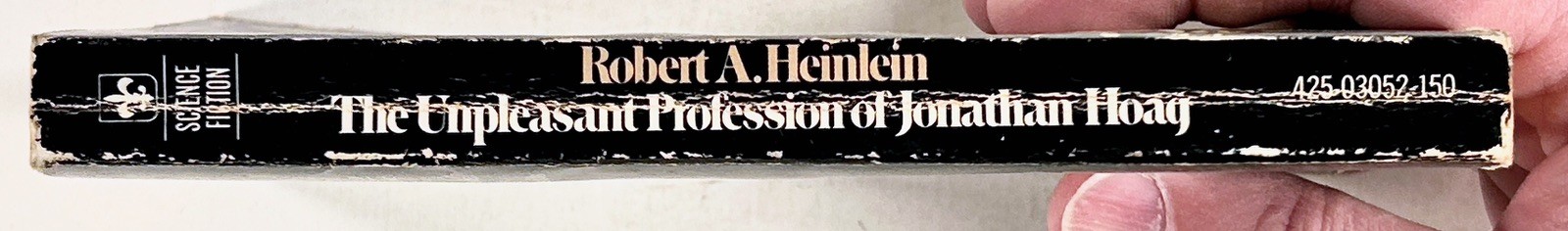 1976 Robert A. Heinlein UNPLEASANT PROFESSION OF JONATHAN HOAG SFF anthology PB