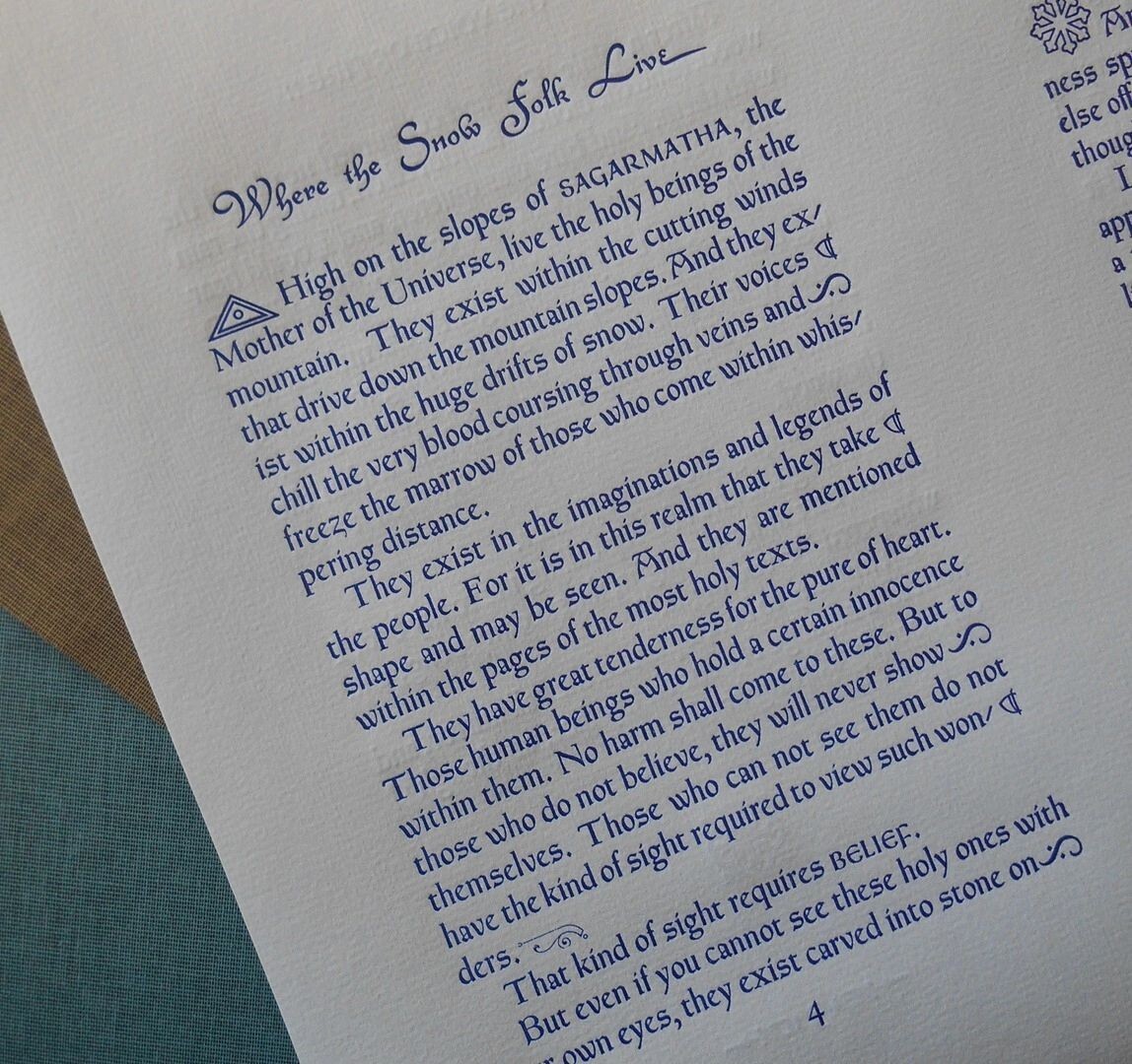 Winter Tales Magical Realism Holiday Letterpress Fantasy Stories Christmas Gift