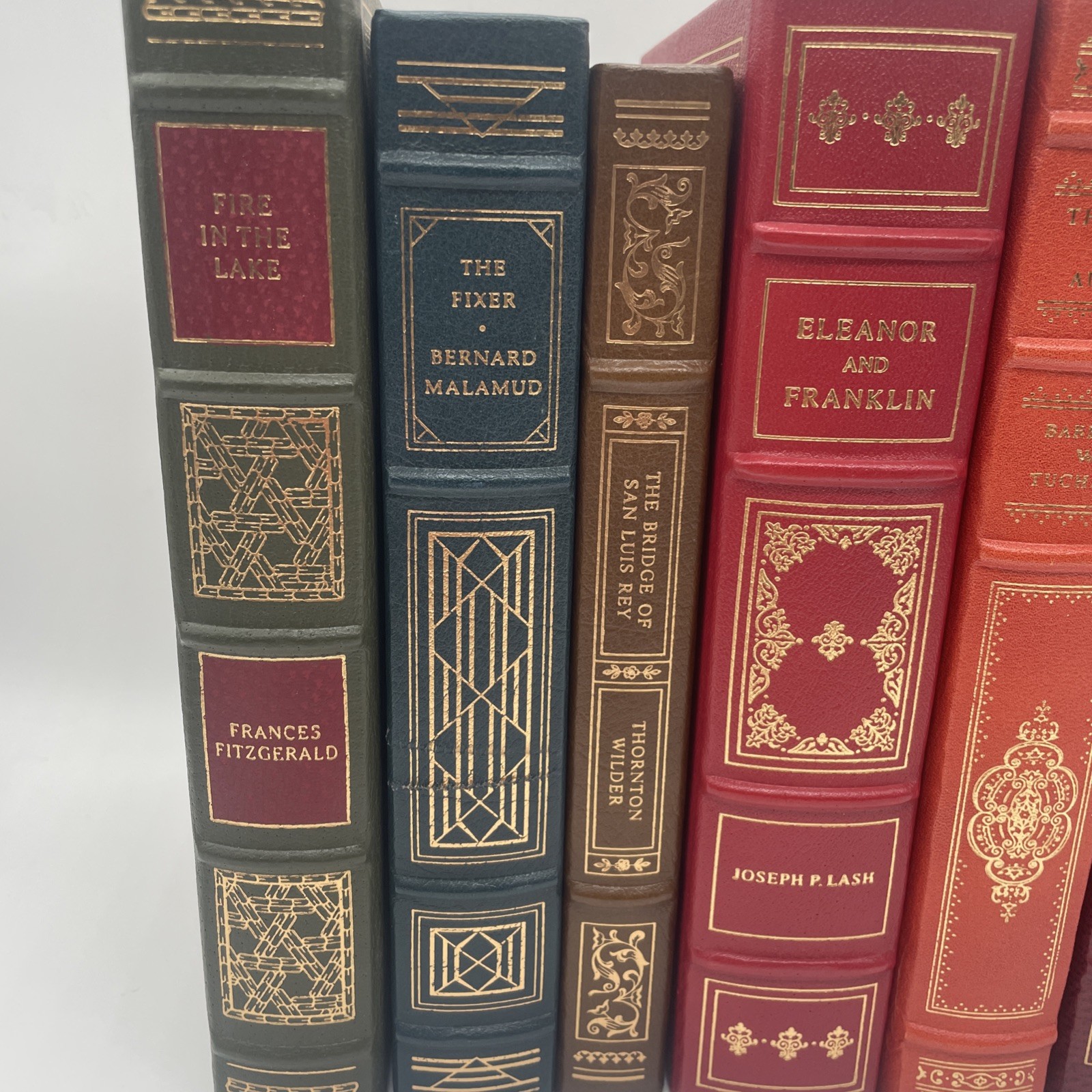 Franklin Library book lot of 8 leatherbound Classics