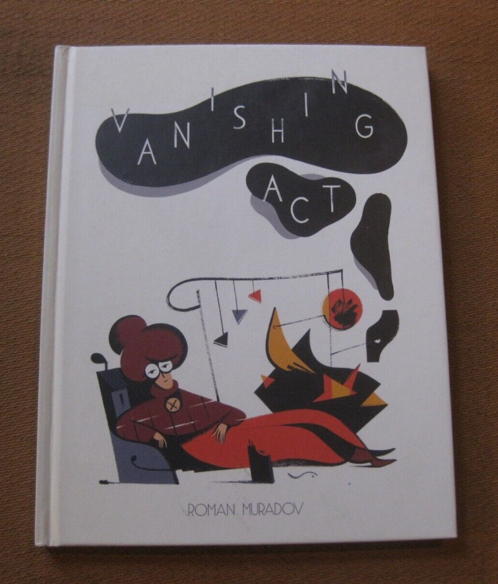 SIGNED – VANISHING ACT by Roman Muradov – 1st – HC 2018 – fine – graphic novel