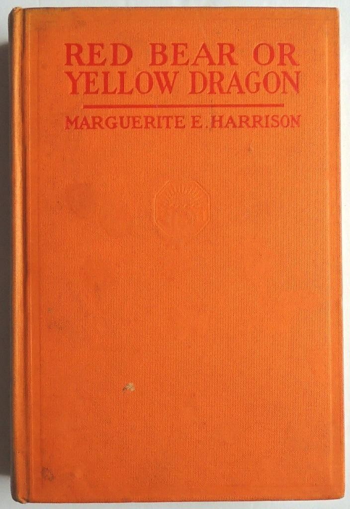 1924 US 1st Female SPY Russia China PHOTOS Manchuria Red Bear or Yellow Dragon