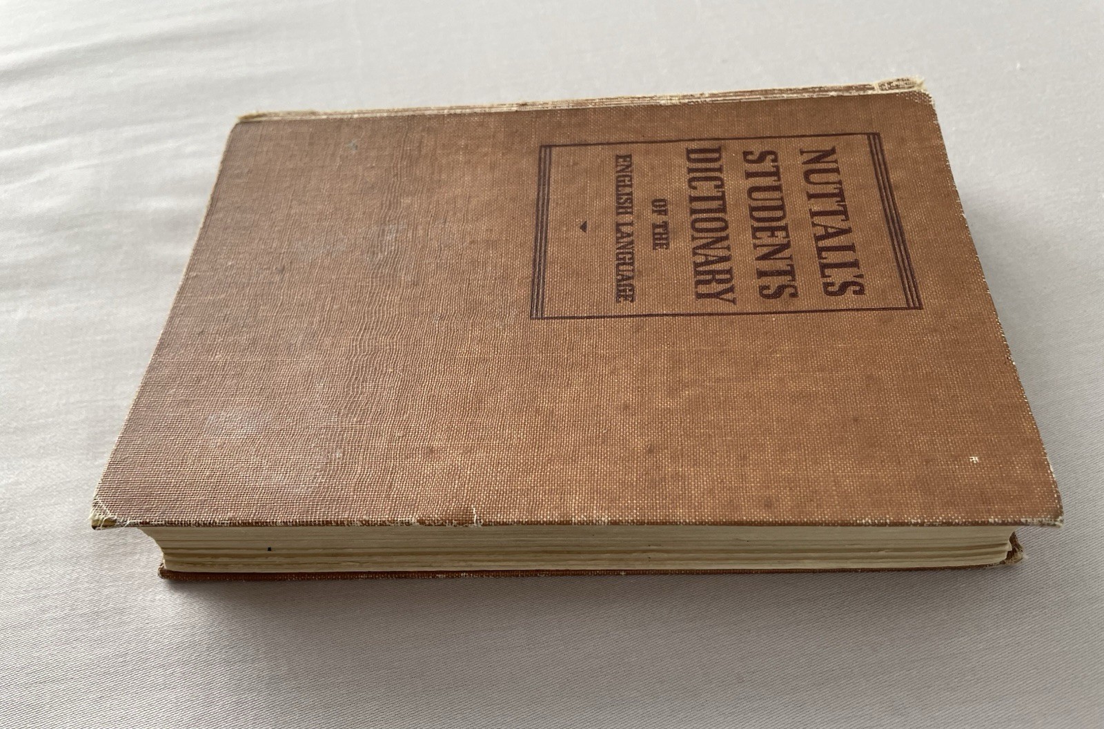 Vintage Nuttalls STUDENTS Dictionary Of The English Language 1947 Cloth Bound