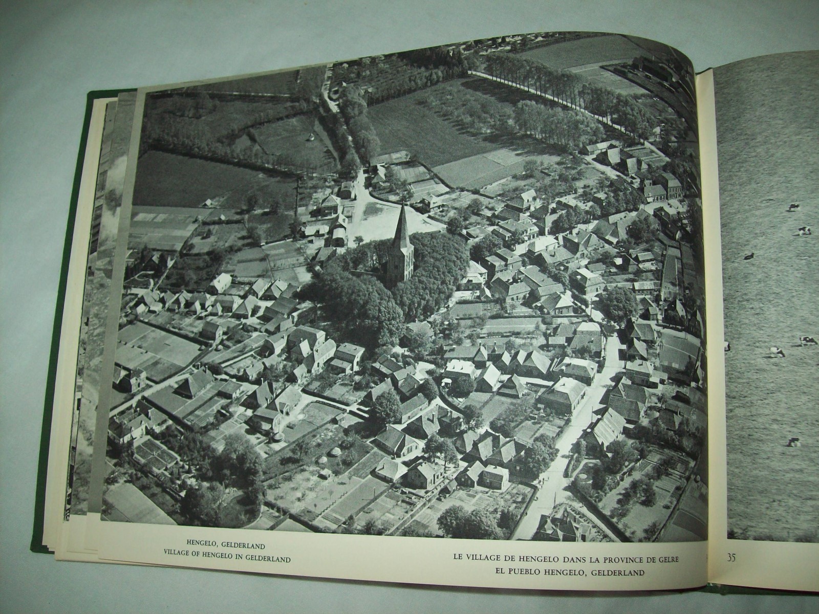 Birdseye View of the Netherlands Henrik Scholte Vintage Hc Photo book