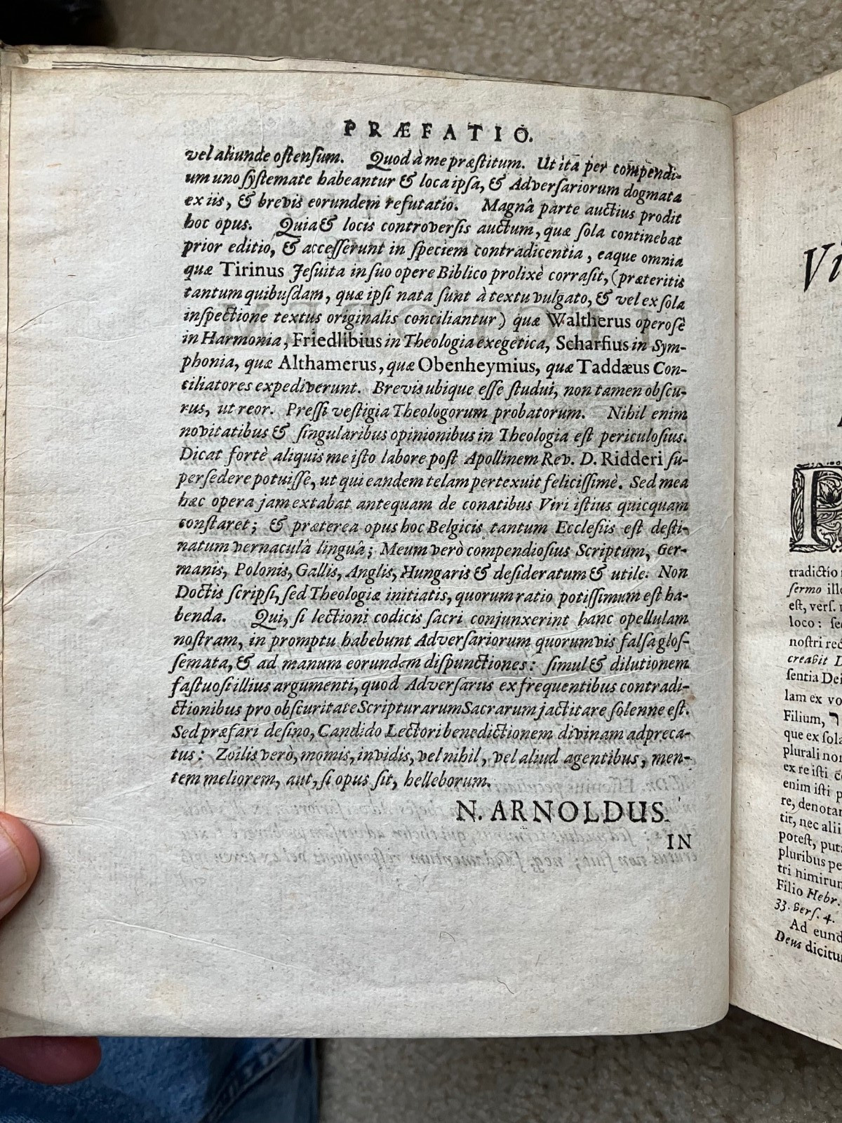 1698 LUX IN TENEBRIS (LIGHT IN DARKNESS) Old & New Testament by Nicolaus Arnoldi