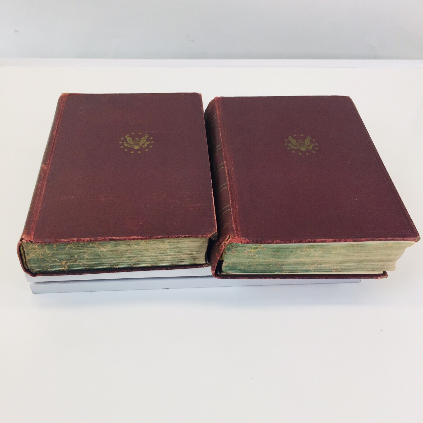 Bookshelf Decor 1948 Funk & Wagnall New Practical Standard Dictionary Vol 1 & 2
