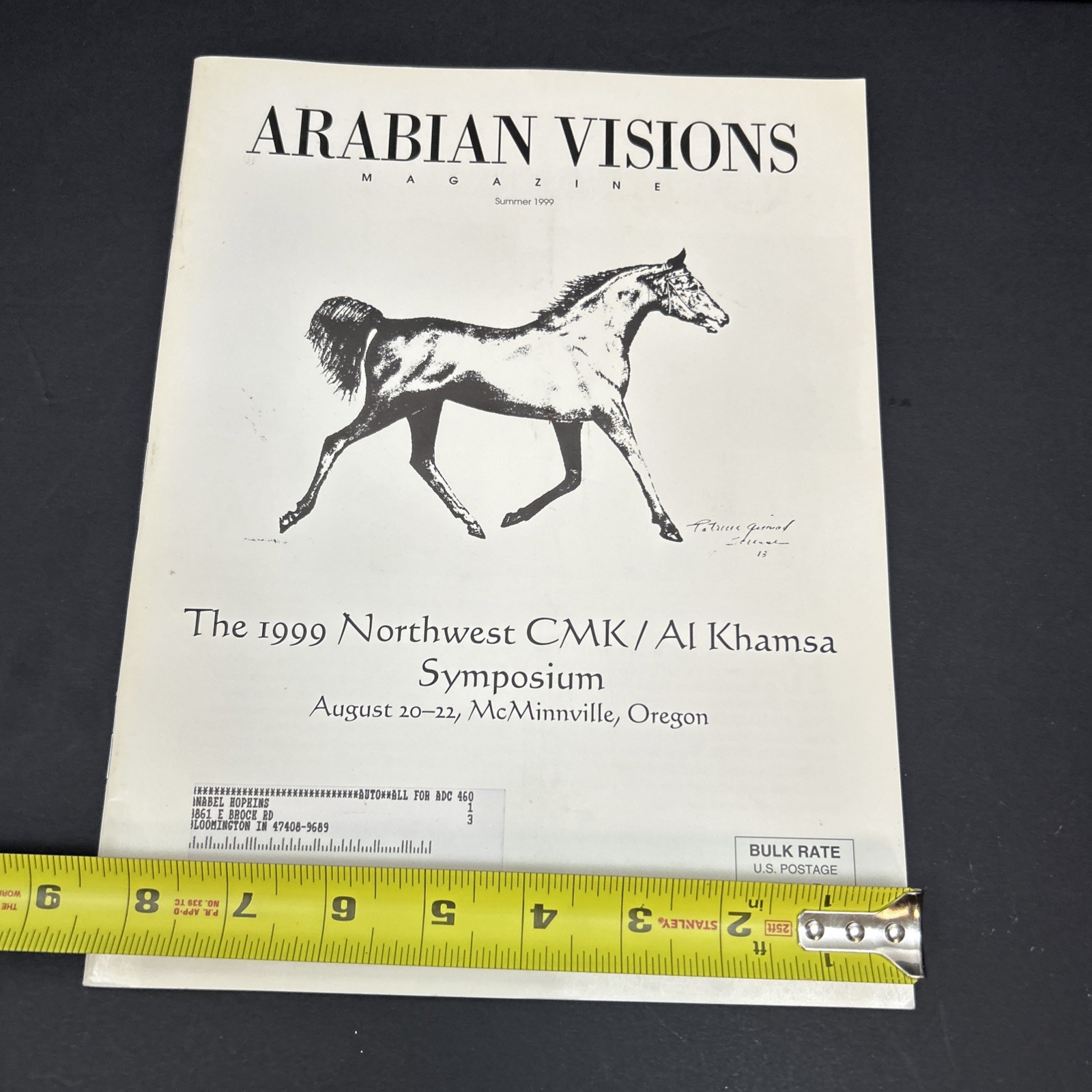 Arabian Visions Magazine Horse Summer 1999 Vintage Northwest CMK AL Khamsa
