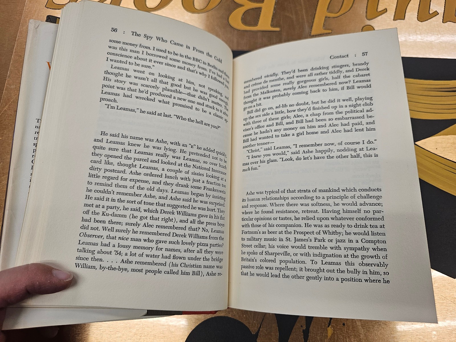 The Spy Who Came in From The Cold – John Le Carre – 1963 Book Club Edition HCDJ