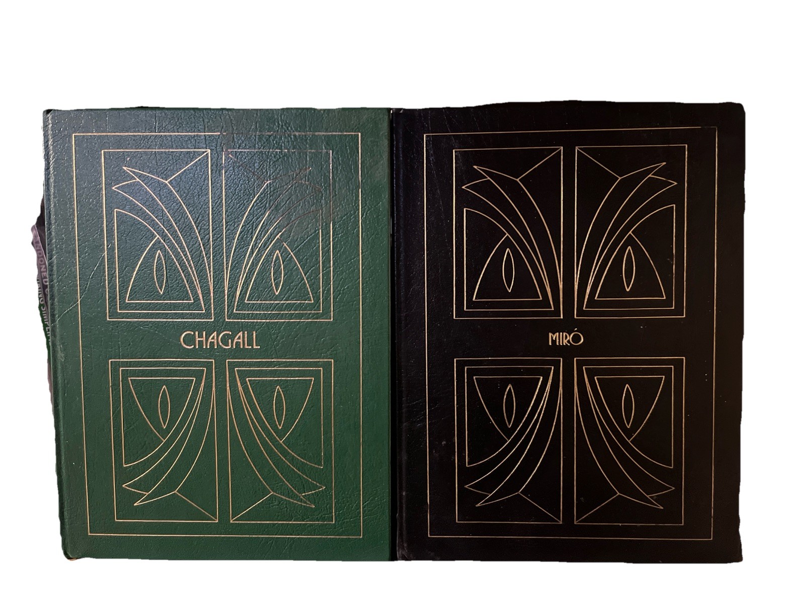 CHAGALL & MIRO Easton Press Leatherbound Collector’s Edition Illus. Art Book Lot
