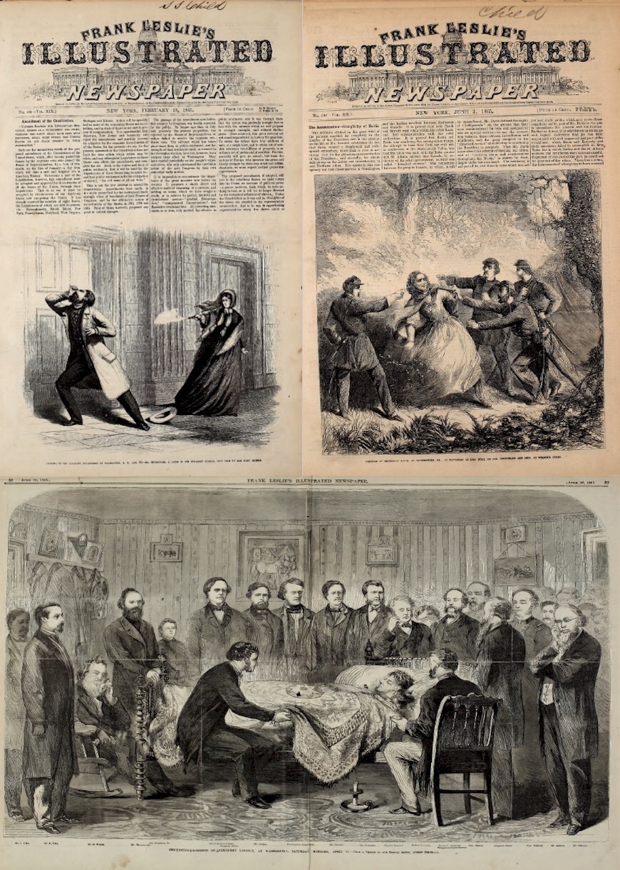 Civil War & Lincoln Assassination in Frank Leslie’s Illustrated Newspaper on DVD