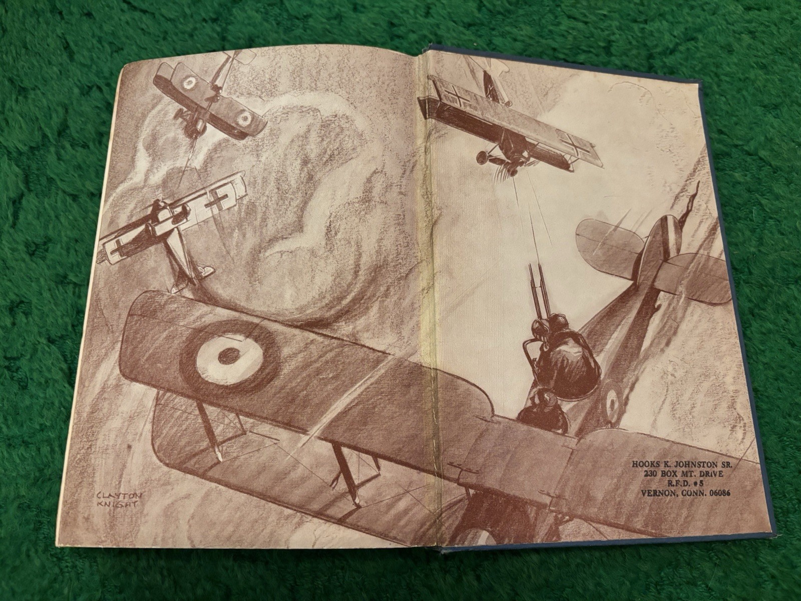 War Birds: Diary of an Unknown Aviator – 1926 – WWI Fighter Pilot US RAF Book