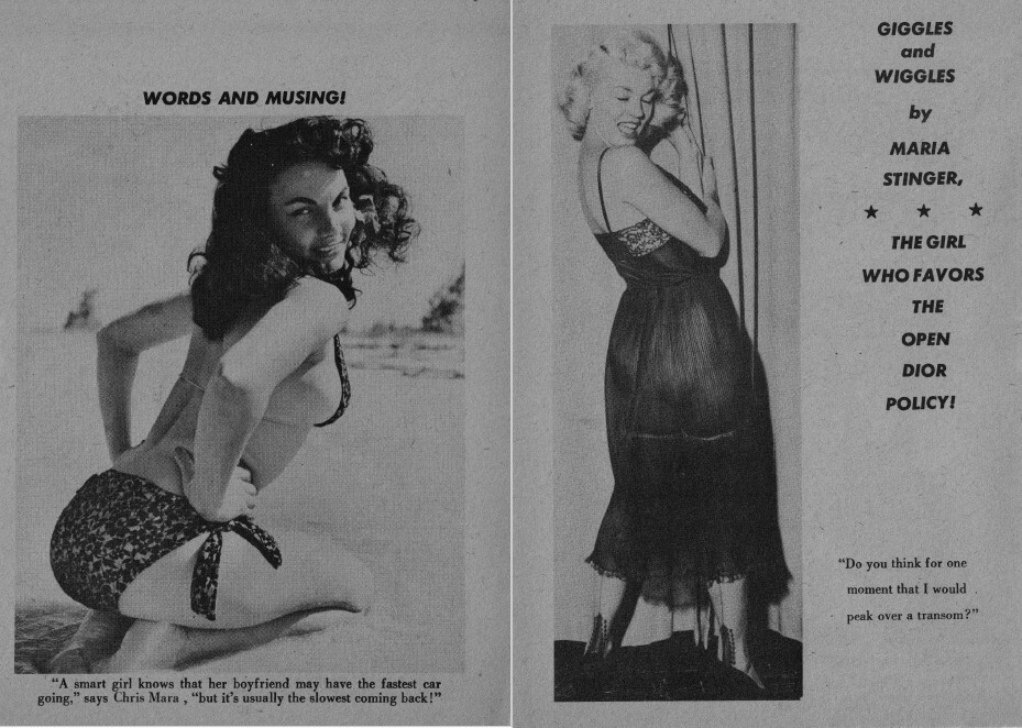 Comedy Stare Snap & Zest- Sexy Risqué Racy Fun Magazines – 4 Old Issues on DVD