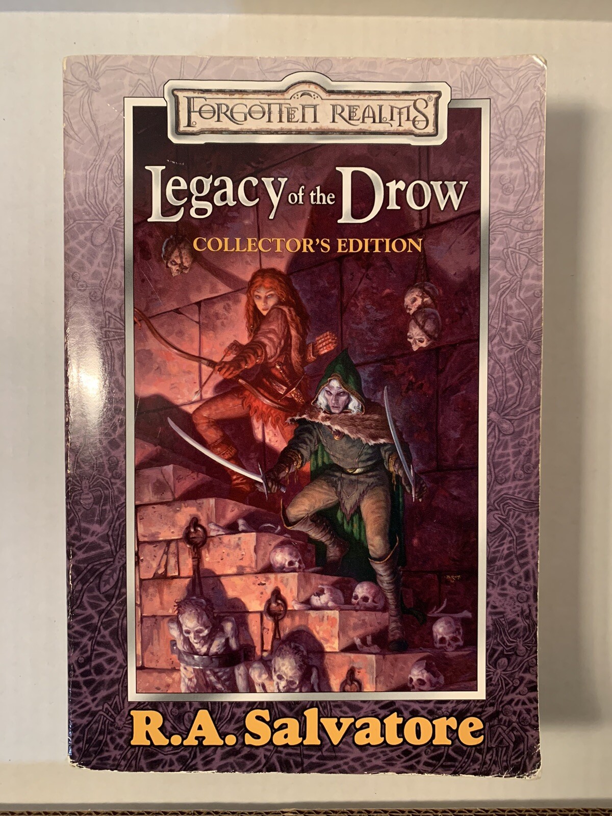 Vtg 2003 Wizards of the Coast TPB Legacy of the Drow Collector’s Ed Salvatore