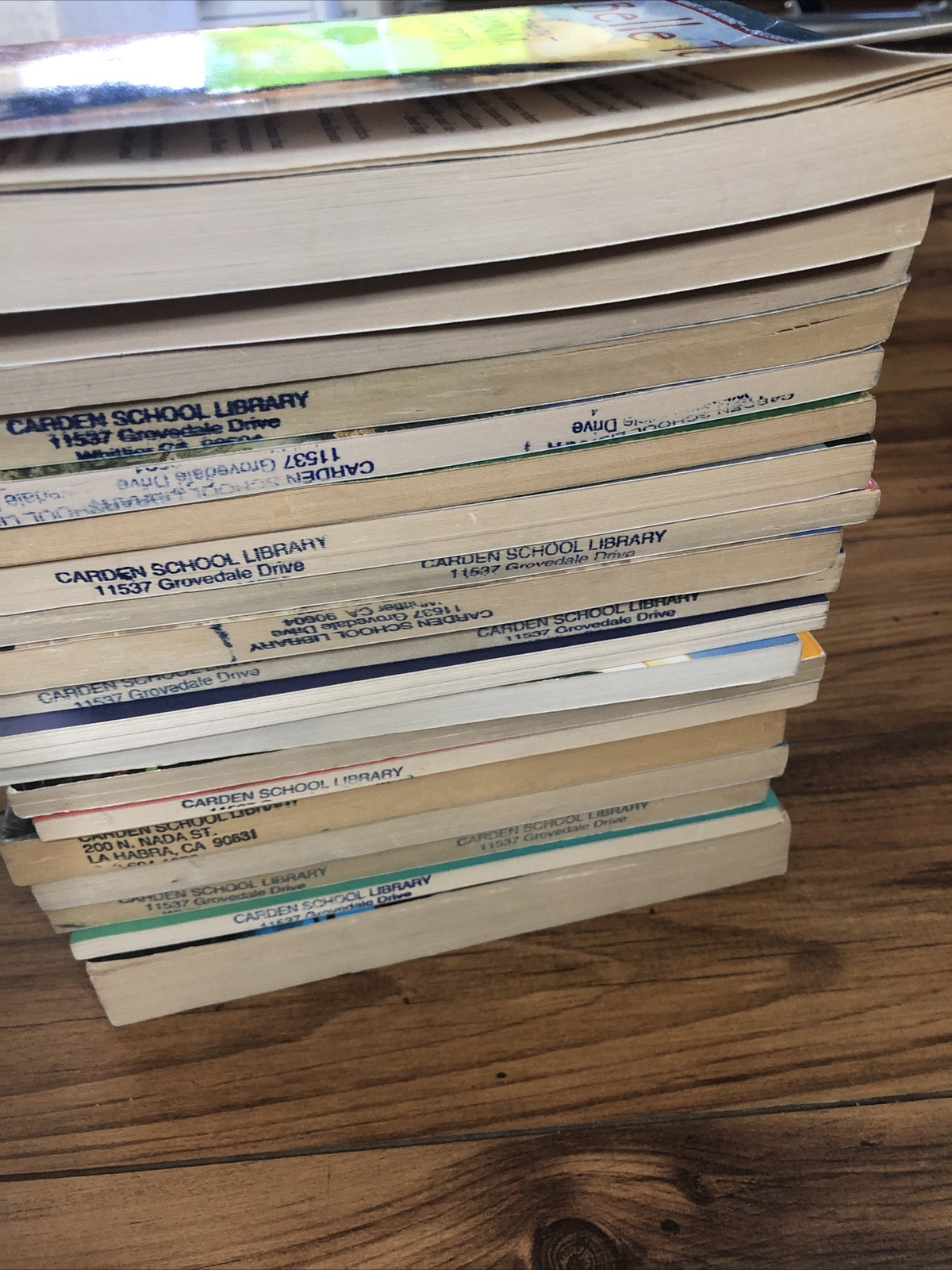 Lot of 20 Chapter Children Young YOUTH RANDOM UNSORTED BOOKS MIX Exlib