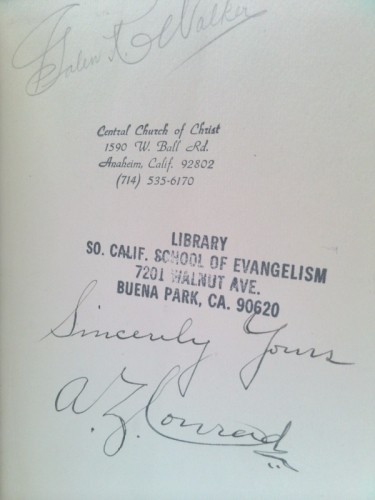 The gospel for an age of thought, (Signed) by Arcturus Zodiac Conrad