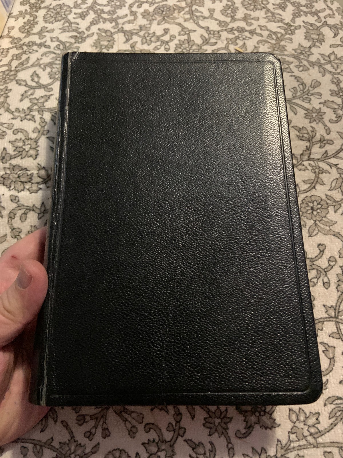 Holy Bible New Analytical Indexed Edition Dickson KJV Black MOROCCO Leather 1950