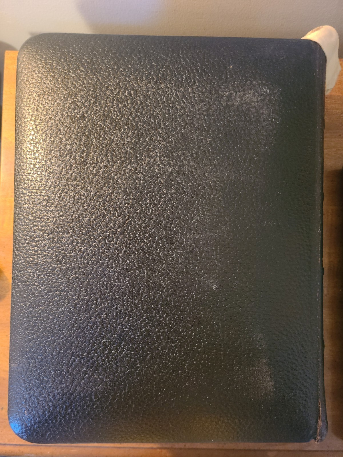 Antique 1891 Pictorial Family Bible Embossed Leather Gilded Pages Holman Edition