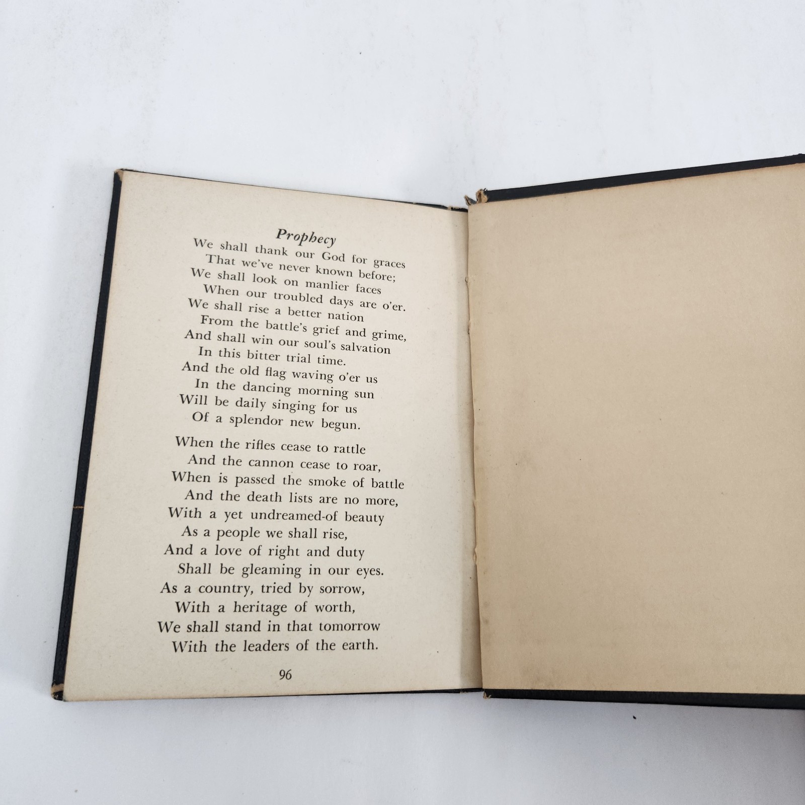 1942 Poems of Patriotism by Edgar A Guest vintage American poetry Americana ww2