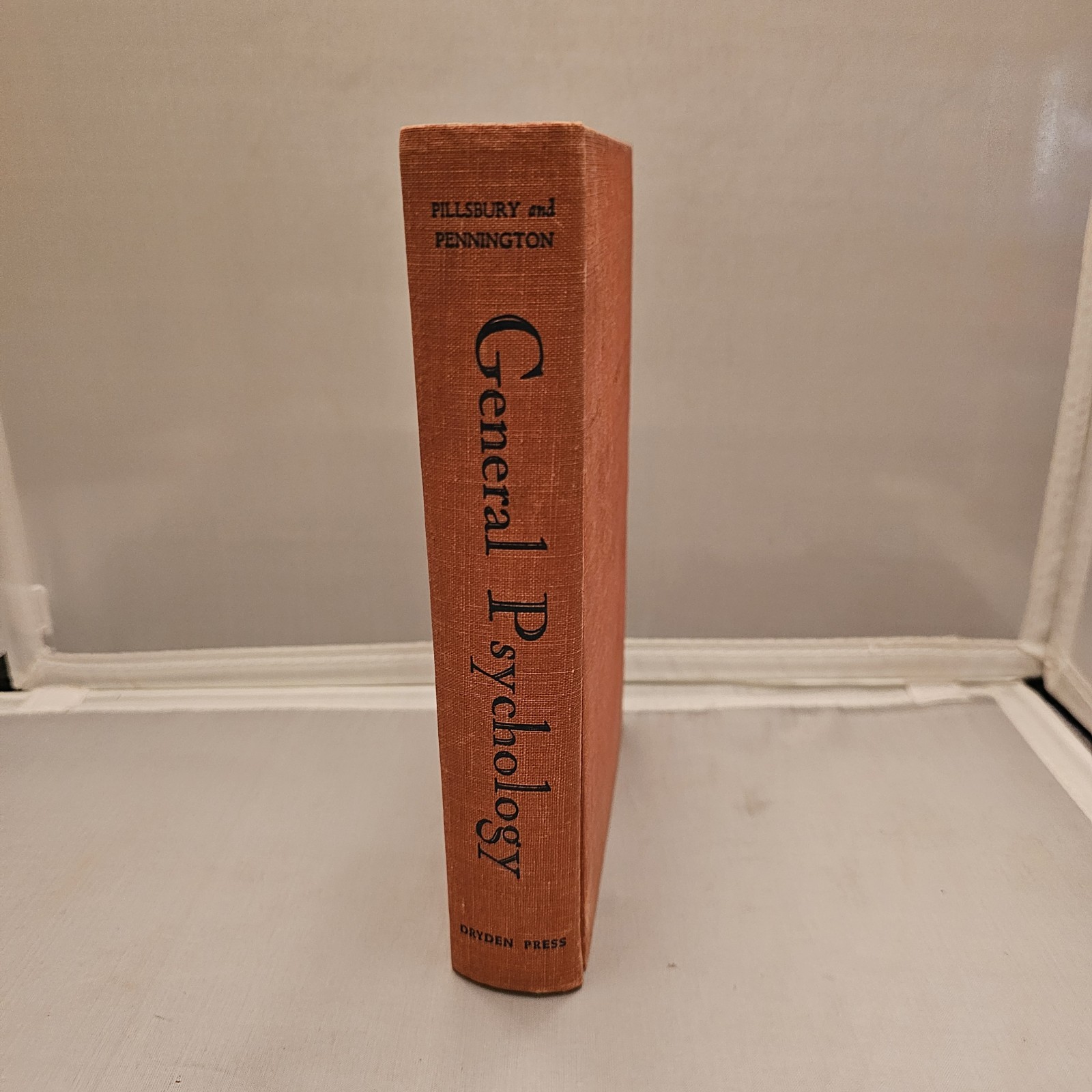Handbook of General Psychology, Pillsbury & Pennington, 1942, The Dryden Press