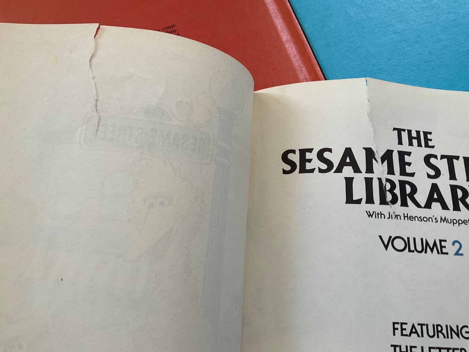 vintage complete set 1-15 SESAME STREET LIBRARY Books Funk Wagnalls FREE SHPG