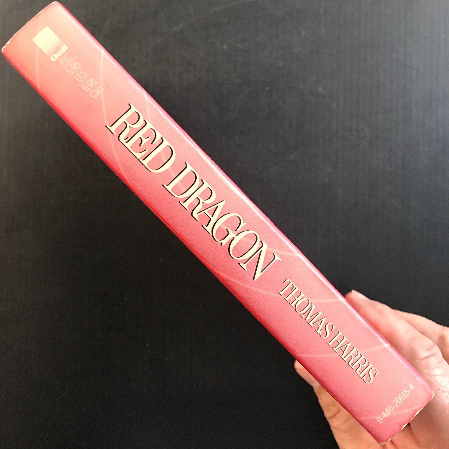 Red Dragon Thomas Harris 1990 Paperback Hannibal Lecter Horror Thriller