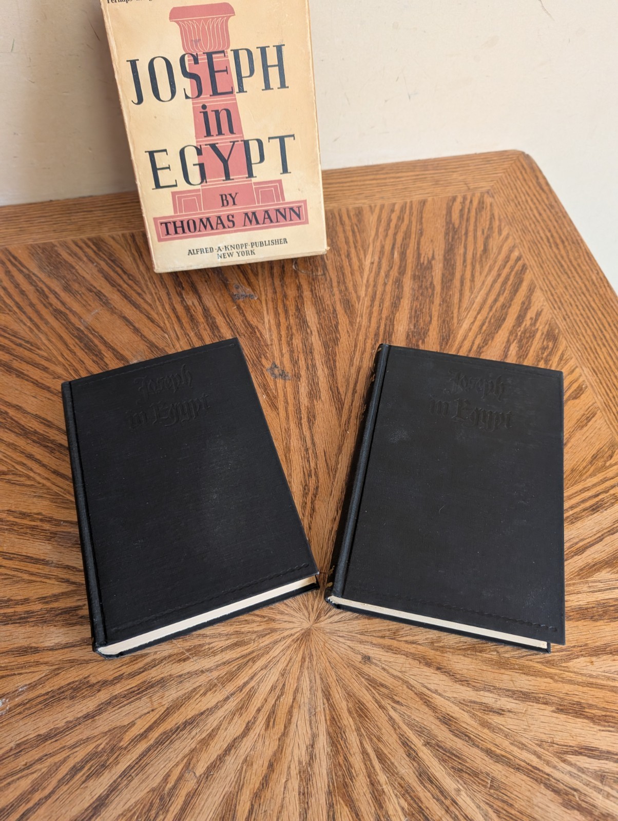 Joseph in Egypt by Thomas Mann Vol 1-2 (1938, Hardcover, 1st Edition/6th Print)