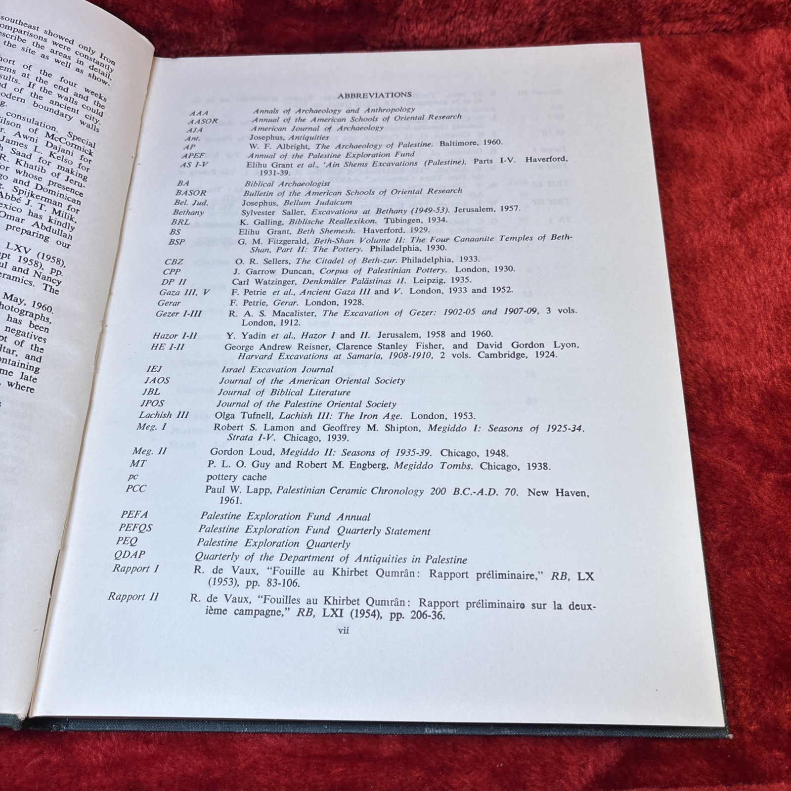 The 1957 Excavation at Beth-Zur Sellers Funk Lapp AASOR Vol 38 Archaeology 1968