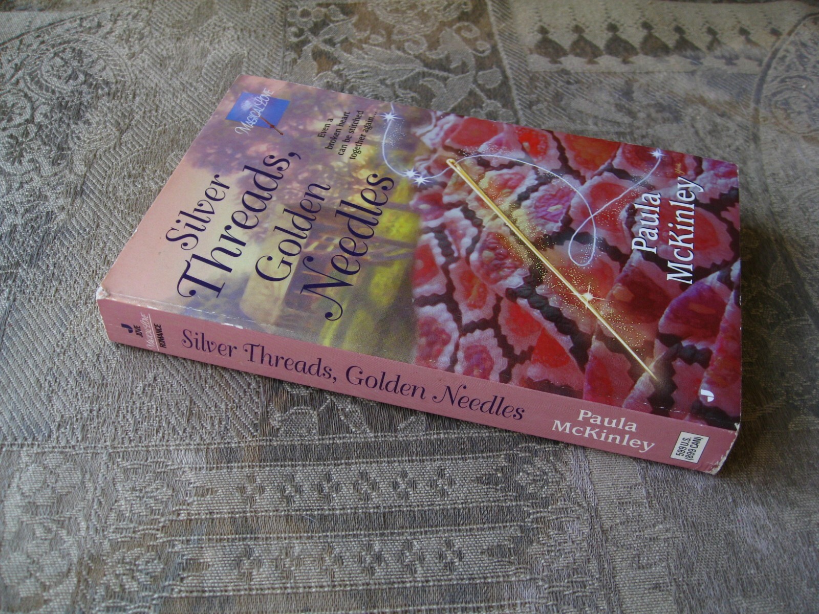 Paula McKinley – Silver Threads, Golden Needles (Magical Love) 2000 – paperback