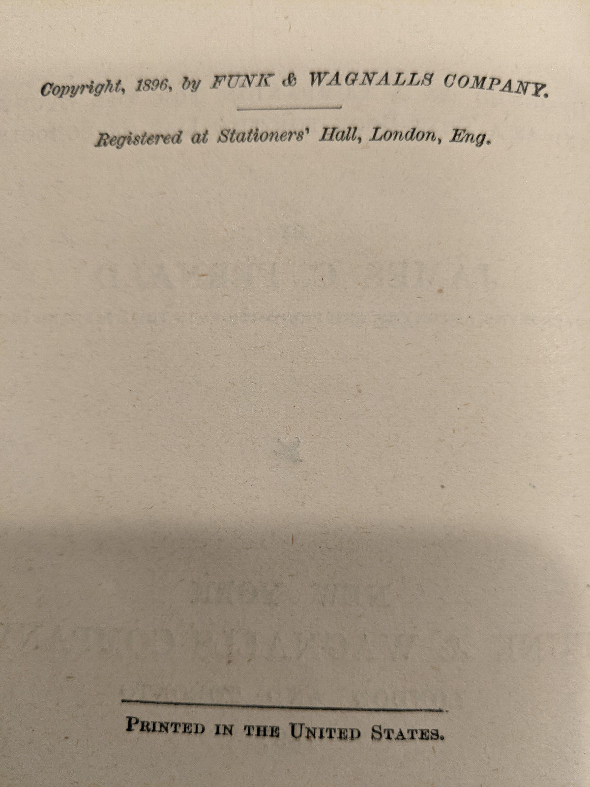 Funk Wagnell’s English Synonyms Antonyms Prepositions J Fernald ~ printed 1897 ~