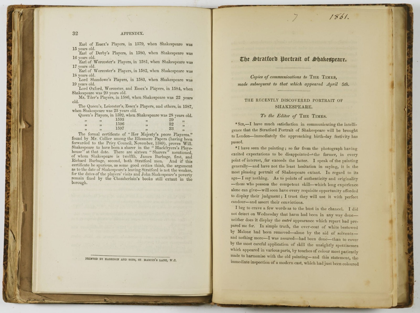 Matthew or John Wyatt / Comparative Review of the Opinions of Mr James Boaden