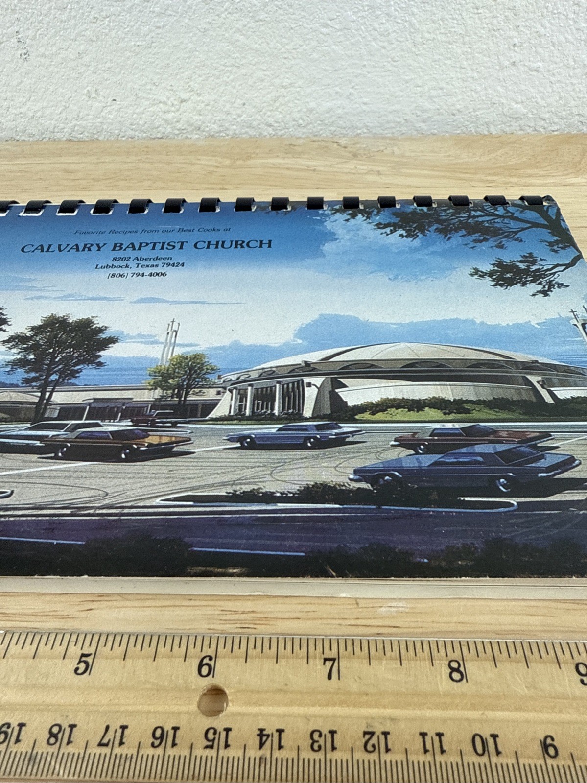 Calvary Baptist Church Lubbock Texas Receipe Cookbook Concept Car Cover Cooking
