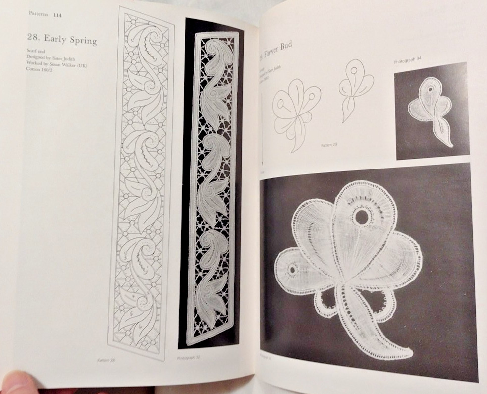 50 Dutch Bobbin Lace Patterns: Withof & Duchesse 2003 PB Yvonne Scheel SIGNED!