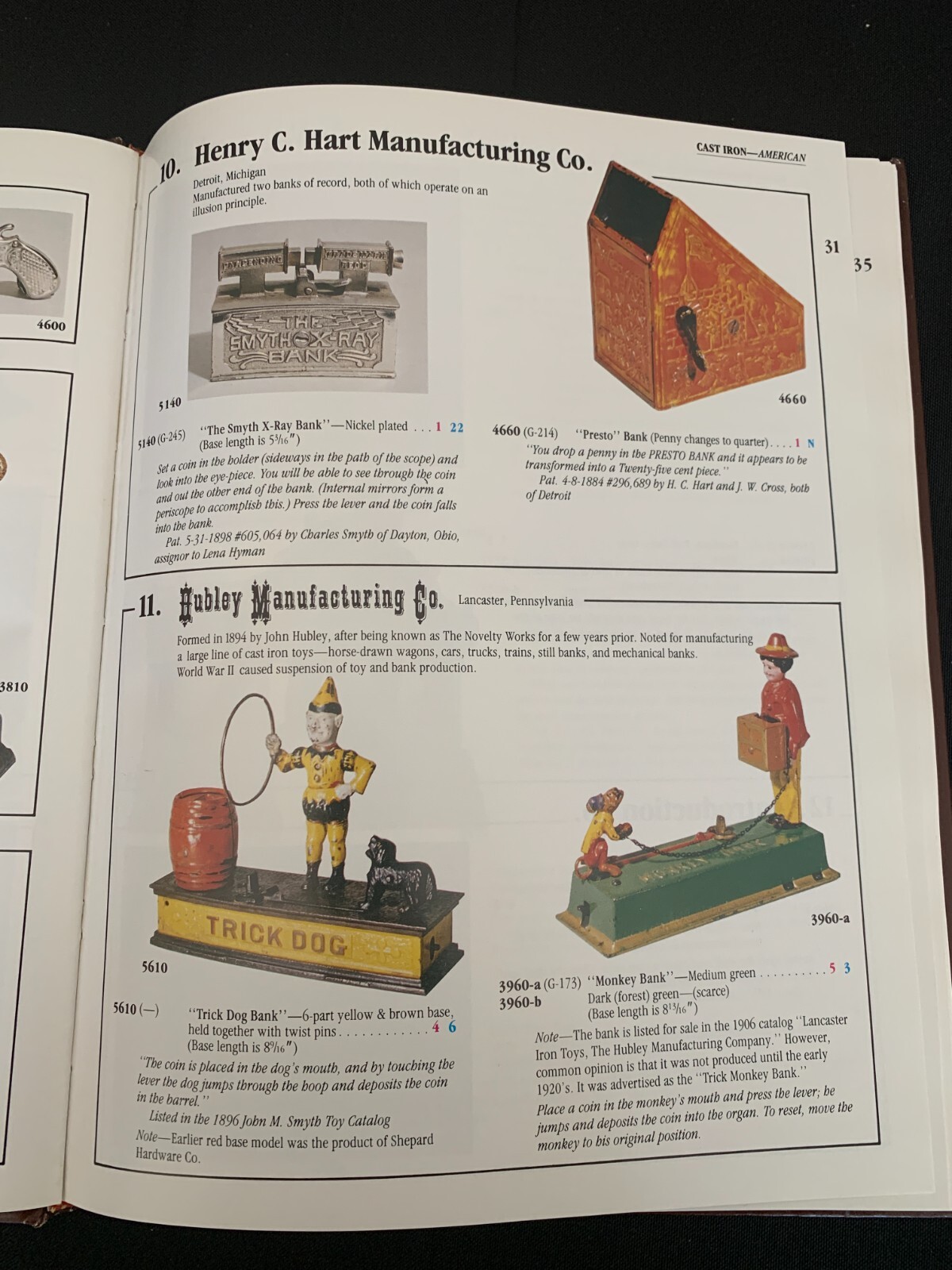 The Bank Book & The Penny Bank Book. Two Guides on Collecting Still Banks.