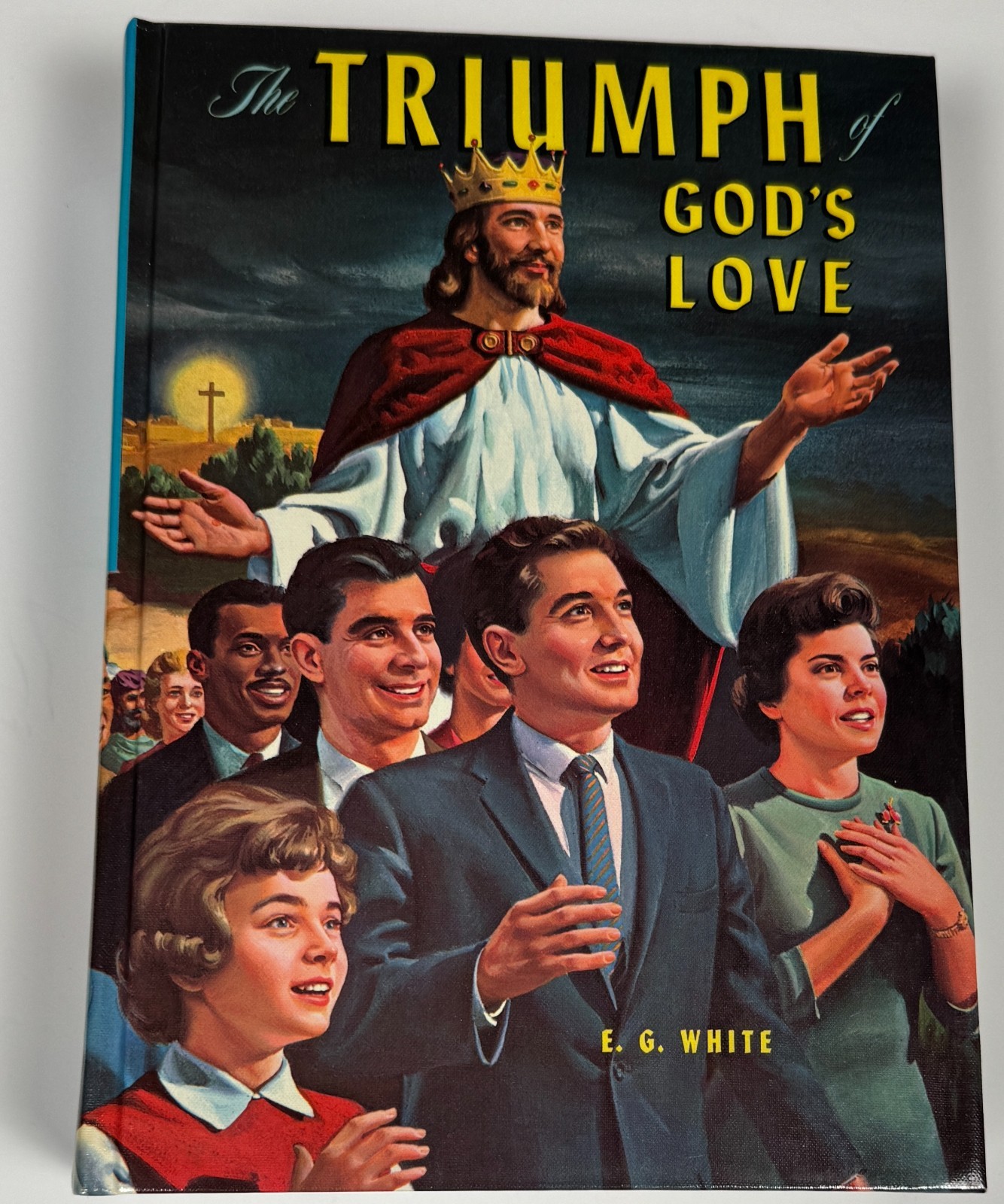 1950 Triumph of God’s Love E G White HC First Edition Illustrated Religious VG+