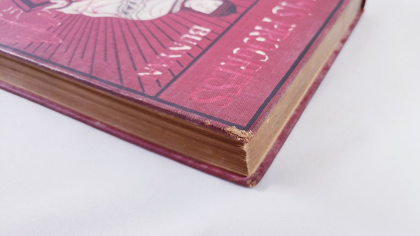 Antique The Pilgrims Progress John Bunyan The Christian Herald Red Line Edition