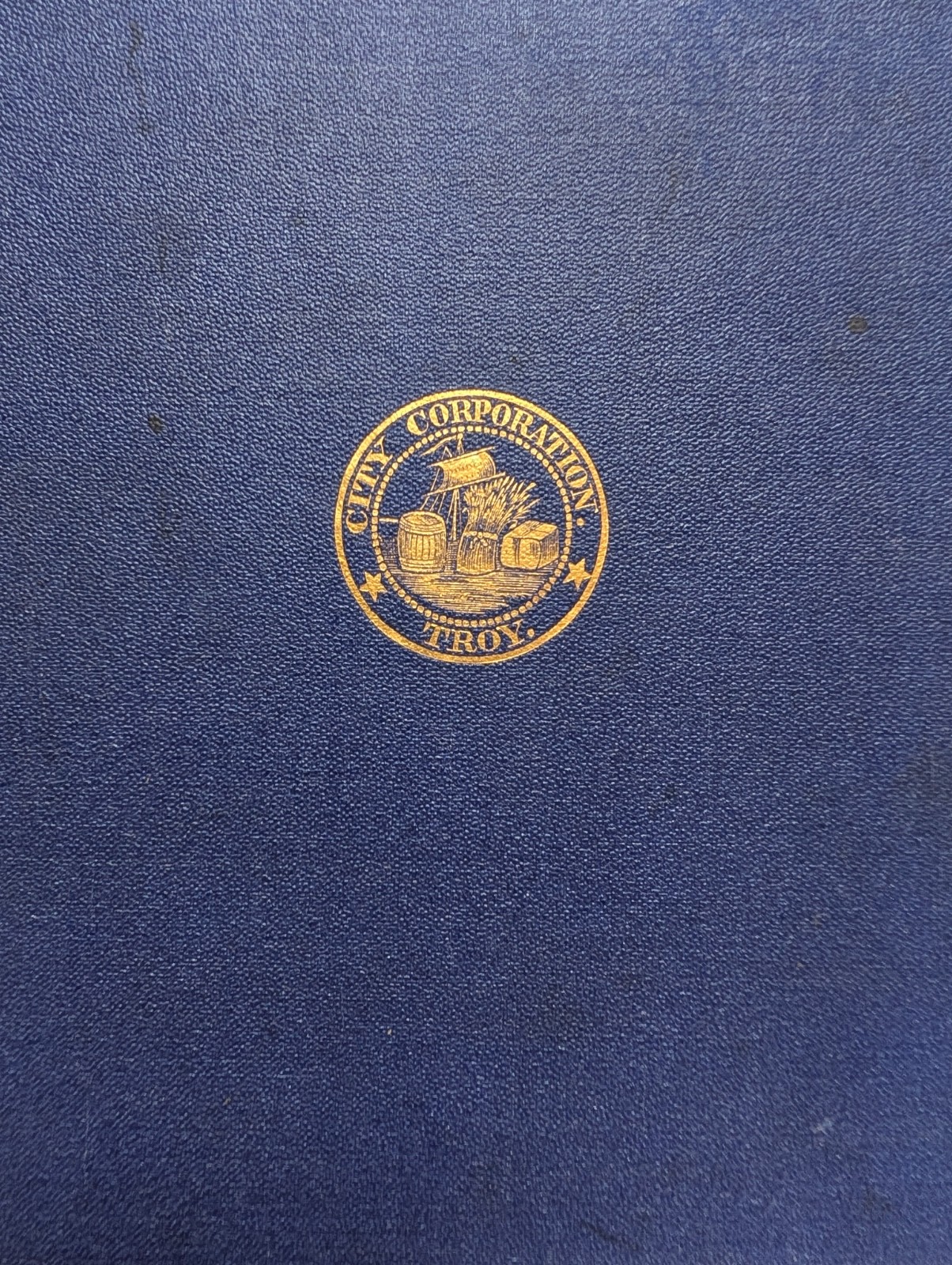 Antique Hard Cover Common Council Manual Troy New York 1867-68 Historical Info