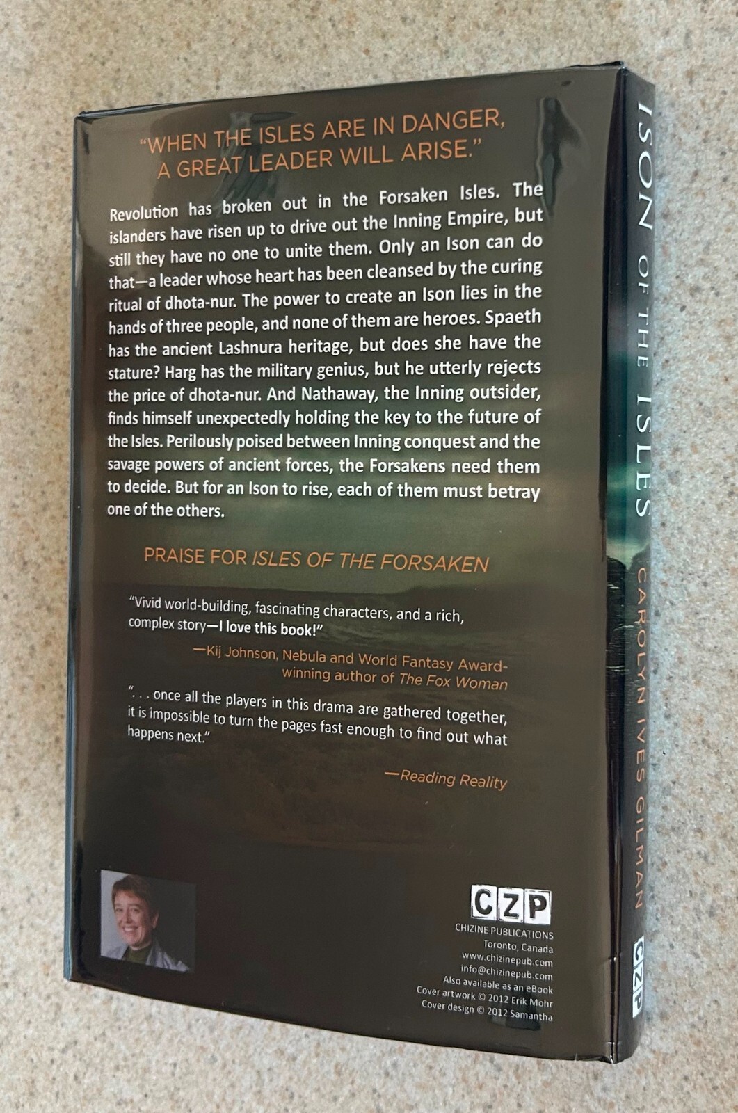 Carolyn GILMAN — Ison of the Isles (Chizine) — SIGNED X 3 Limited to 150 HC