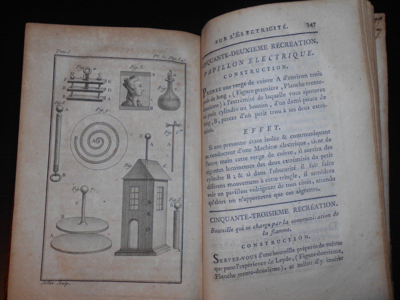 1786 magic occult magical tricks physics magnets electricity science illusions