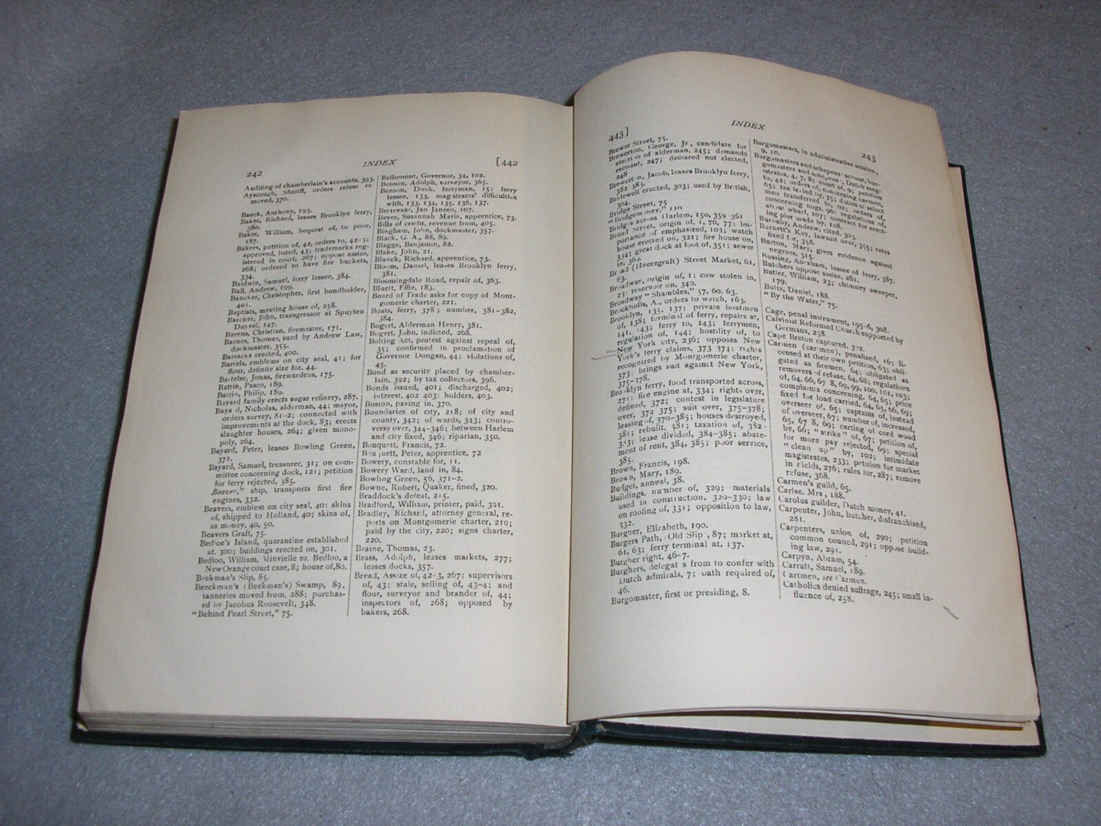 Antique NYC History Book New York City as an 18th Century Municipality 1917