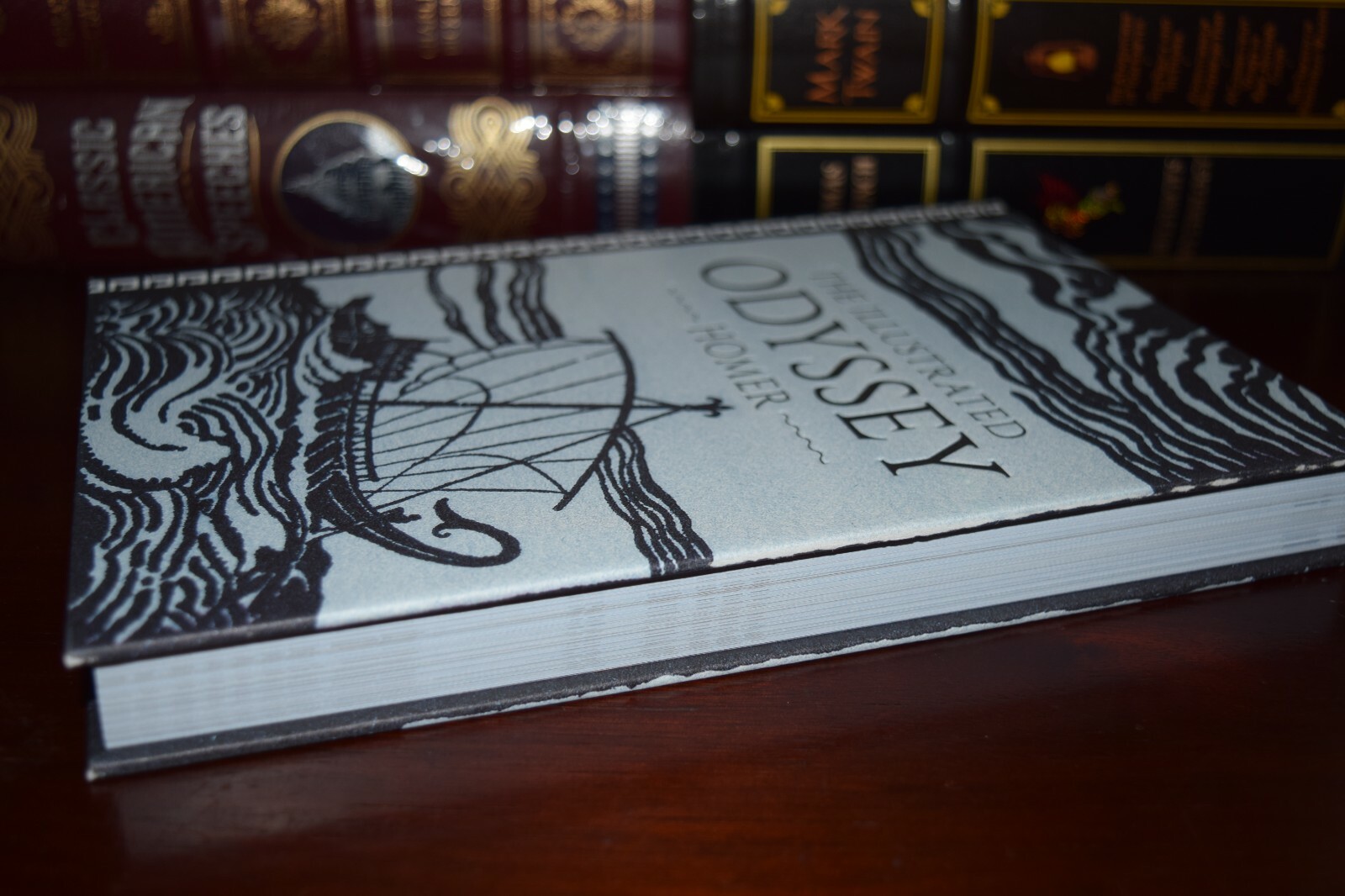 NEW Illustrated Odyssey by Homer Collectible Hardcover Gift