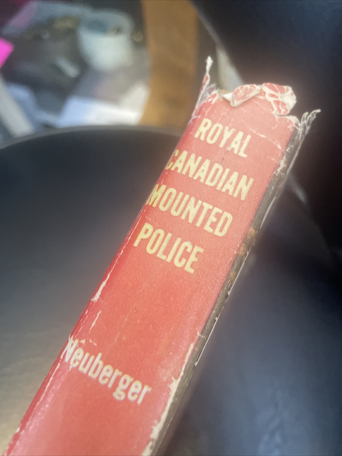 vintage landmark books 1950s w/ dust Jacket Royal Canadian Mounted Police Book