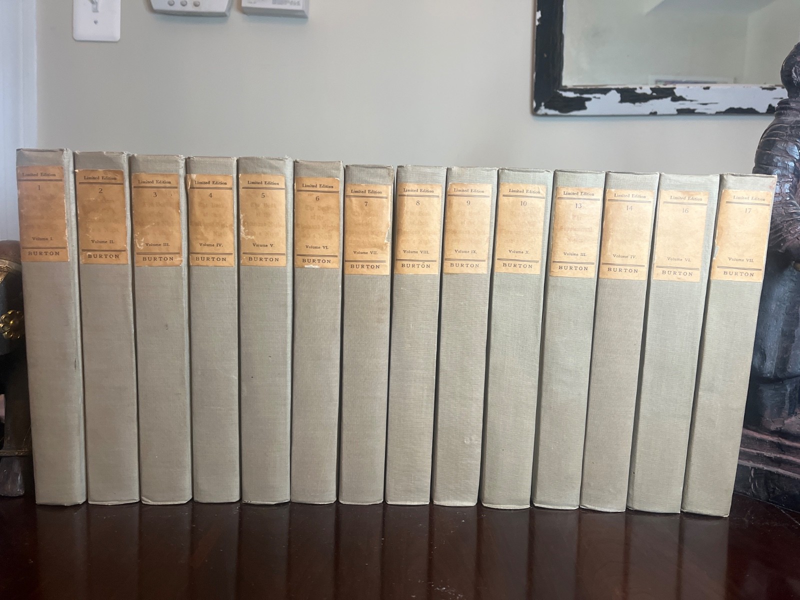 The Book Of The Thousand Nights And A Night – number 480 of 1000-14 volumes
