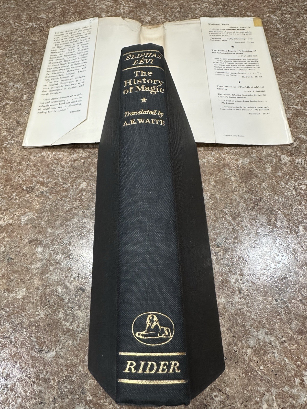 The History of Magic Eliphas Levi MYTH FREEMASONRY OCCULT WITCHCRAFT GRIMOIRE