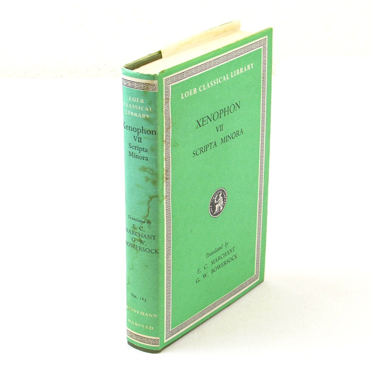 Xenophon VII Scripta Minor 1971 Harvard Loeb Classical HC/DJ Marchant Bowersock