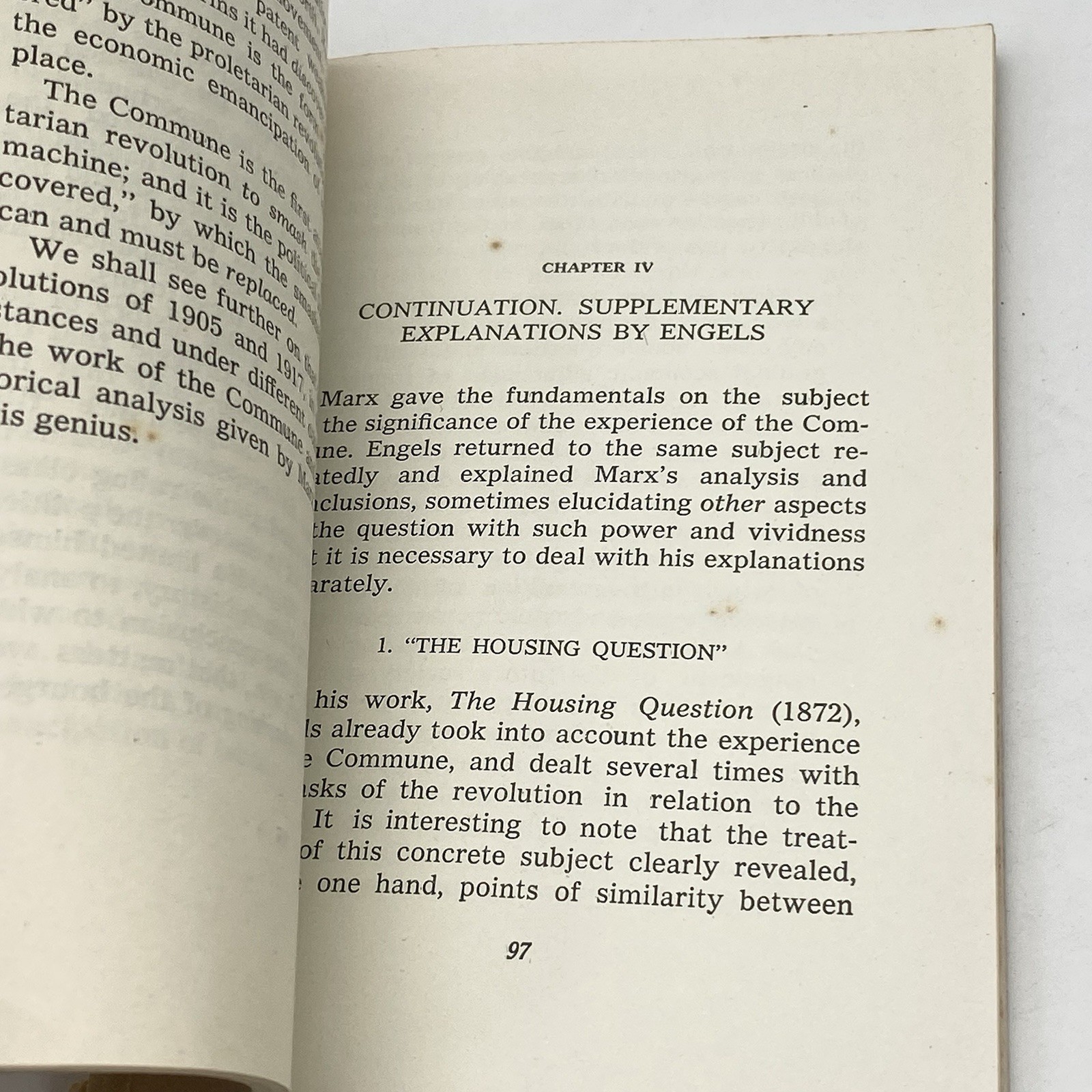 2 Vintage Classic Communist Books Pocket Sized Published in English by USSR
