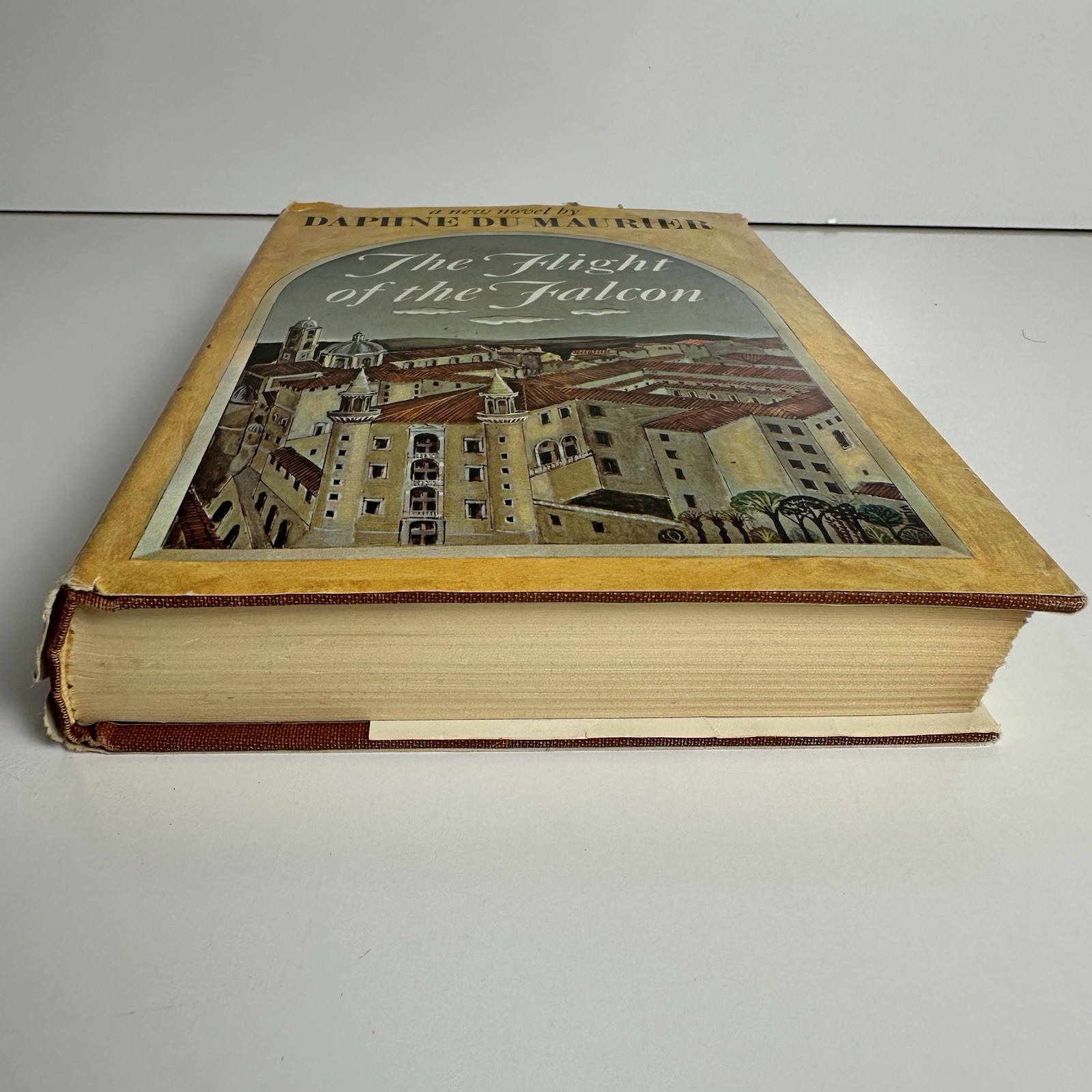 The Flight of the Falcon Daphne Du Maurier Vintage Hardcover Dust Jacket 1st Ed