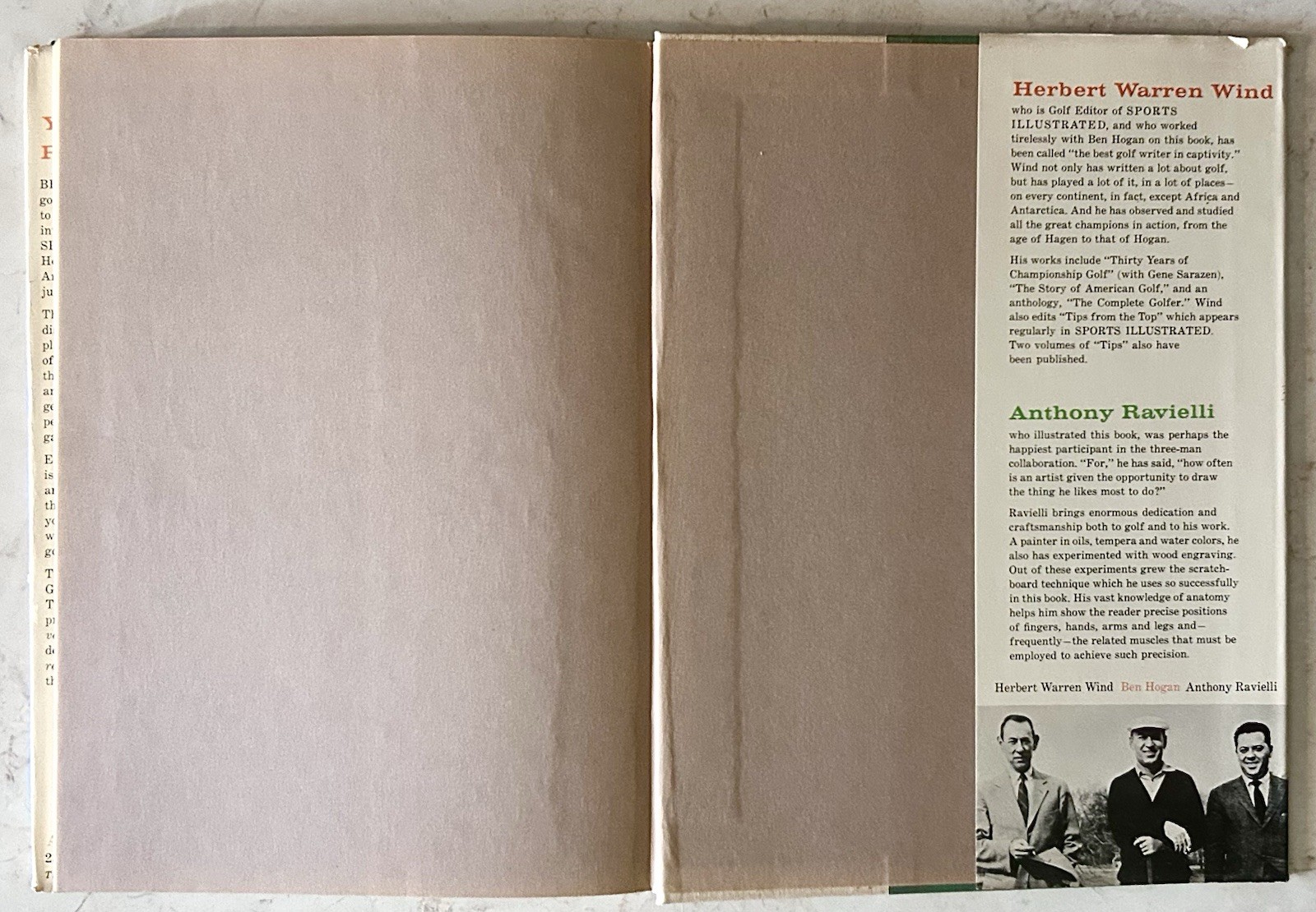1957 Ben Hogan Five Lessons Modern Fundamentals of Golf 1st Edition Hardcover DJ