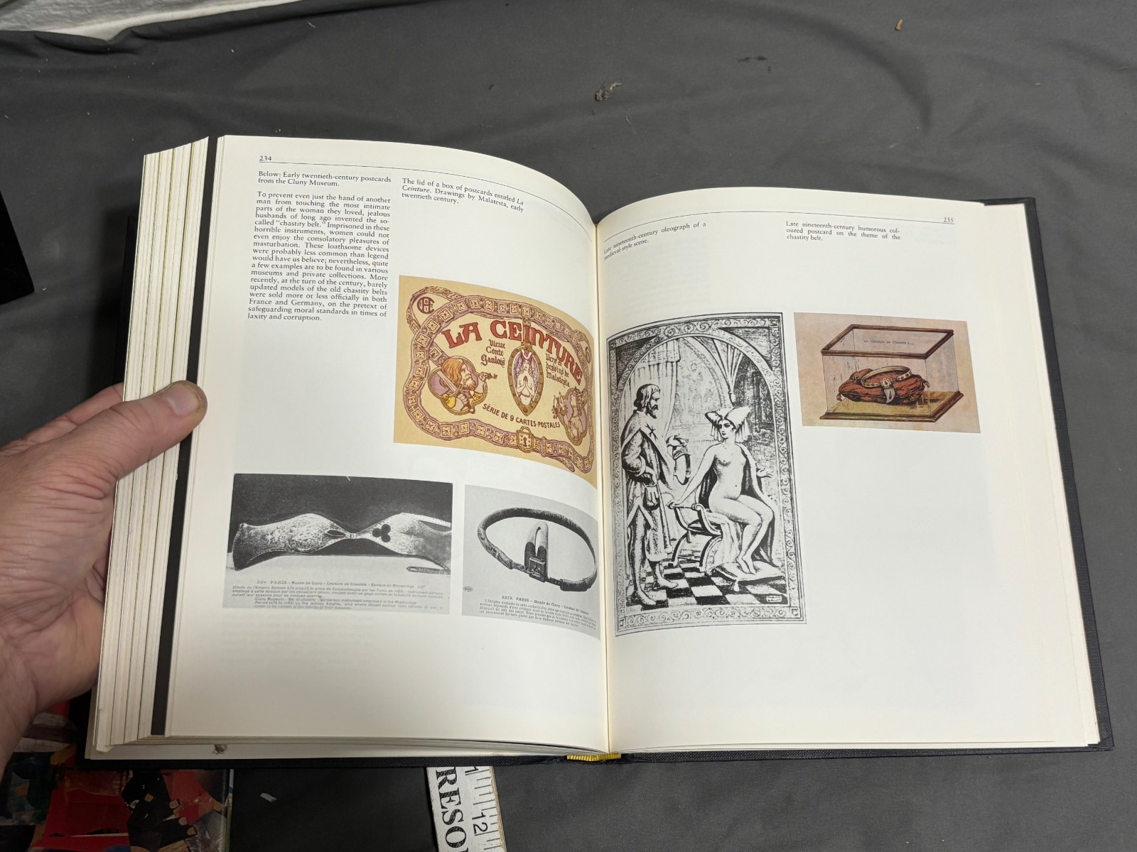 1988 EROS EROTIC Art HC Book Nudes Journey of Senses SEE HEAR SMELL TOUCH TASTE