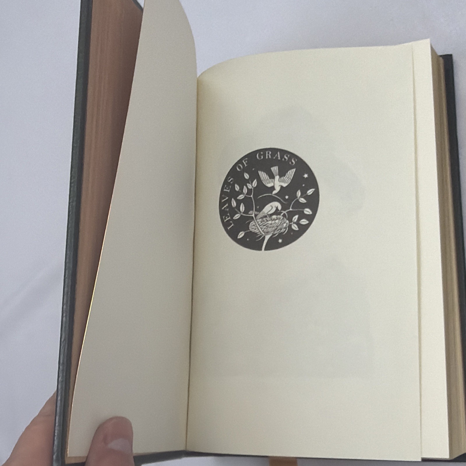 Leaves Of Grass Walt Whitman 1977 Easton Press Collector’s Edition 100 Greatest